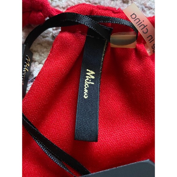 NWT Milano Cavell red V neck Jumpsuit Size - L - Picture 7 of 12